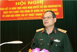 Đảng ủy Quân sự tỉnh Lạng Sơn: Tạo chuyển biến mạnh mẽ, vững chắc trong công tác kỹ thuật